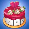 Cake Coloring 3D - Paint by Number Logo