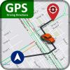 GPS navigation, maps & route Logo